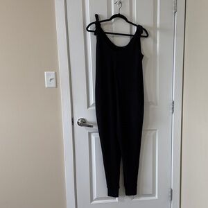 Black Sleeveless Jumpsuit